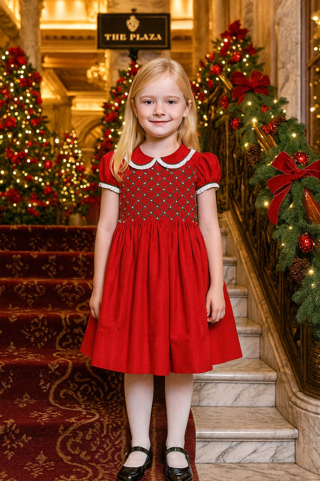 Cute Little Girl Dresses for Christmas