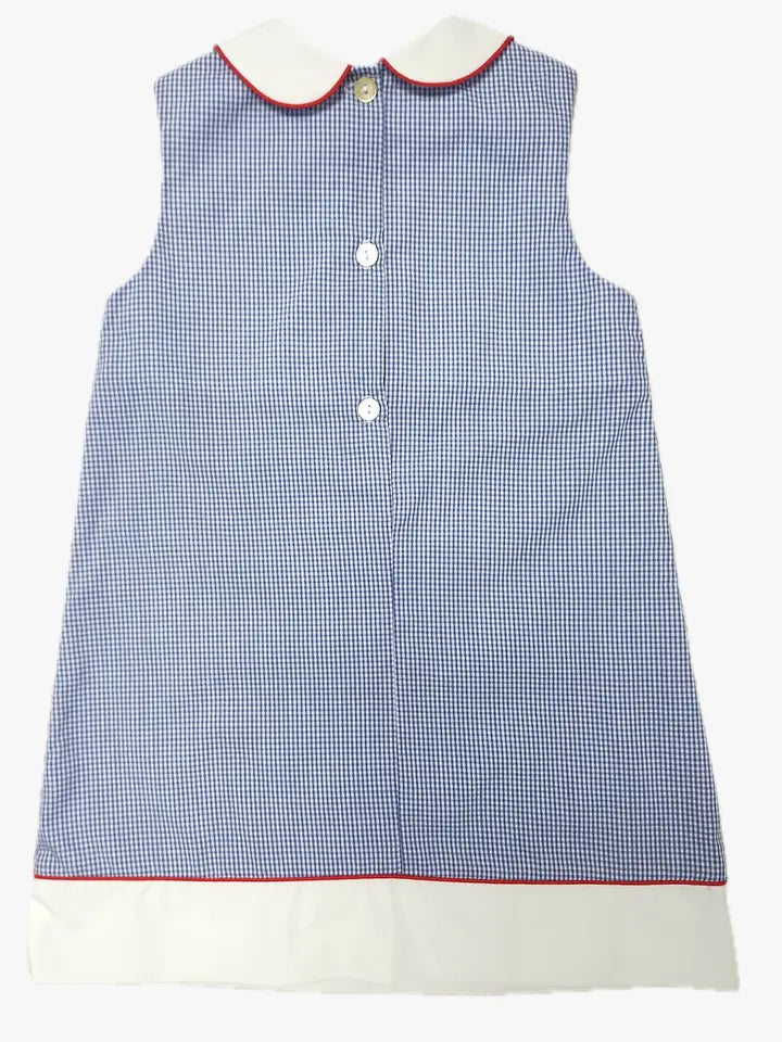 Back to School Girl's A line dress - Little Threads Inc. Children's Clothing