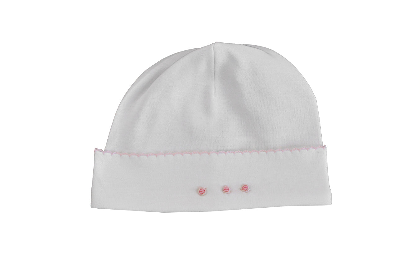 Baby Girl's Pink Roses Hat