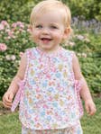 Easter Bunnies Collection Girl's Bloomer Set - Little Threads Inc. Children's Clothing