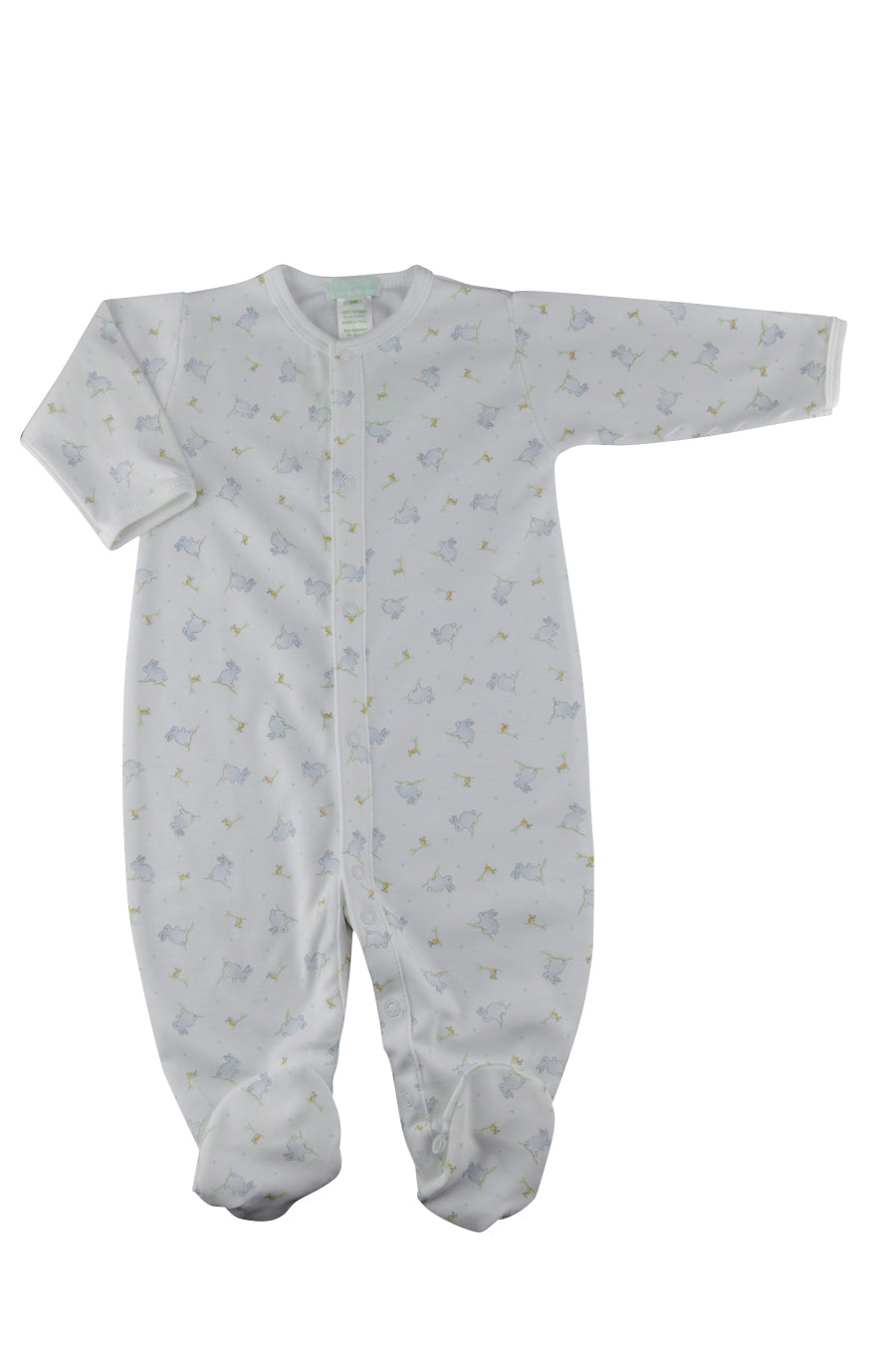 Baby Girl Pink Bunny Footie and hat set - Little Threads Inc. Children's Clothing