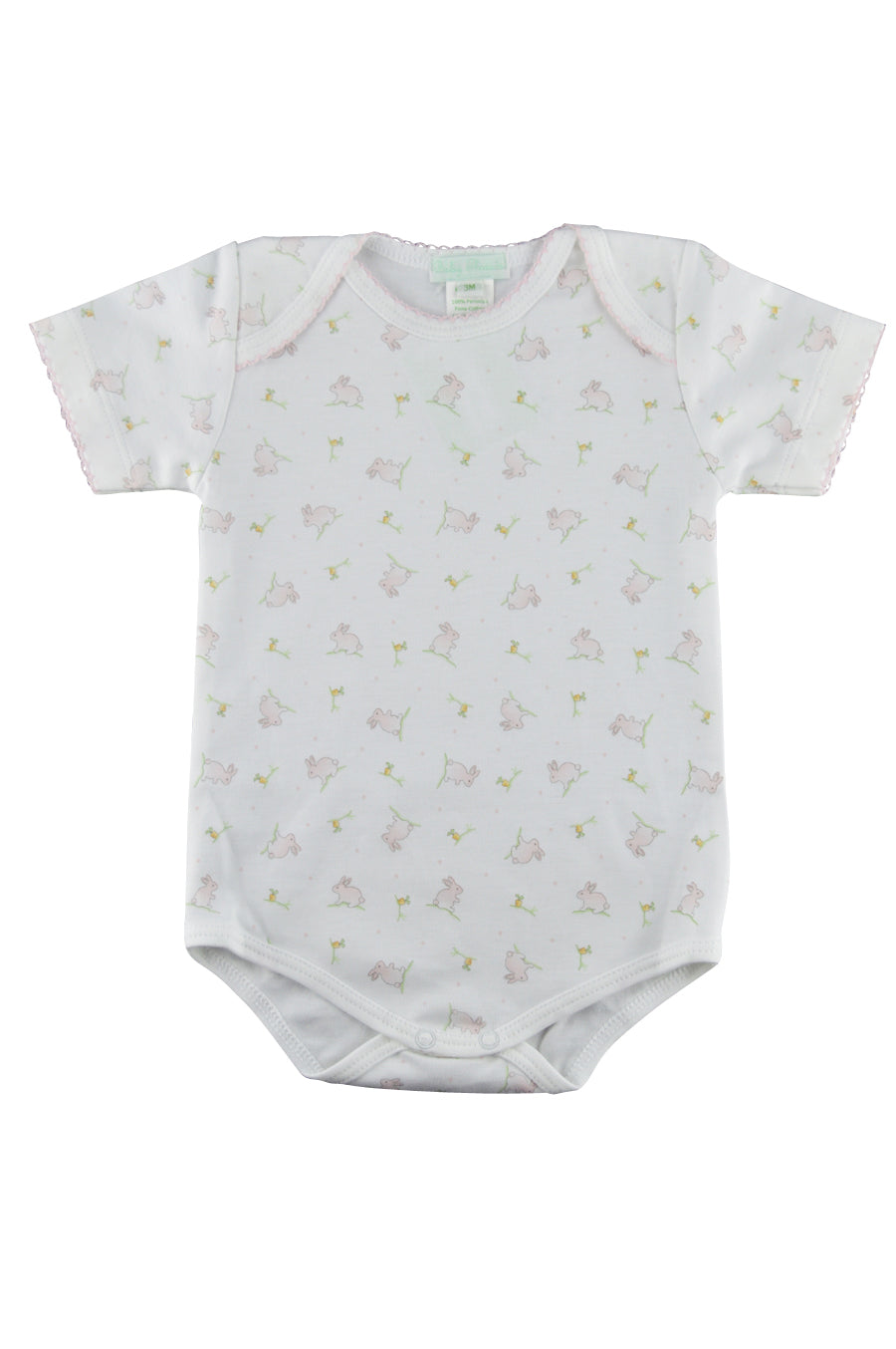 Pink Bunny Baby Girl Romper - Little Threads Inc. Children's Clothing