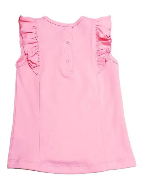 Positano Collection Fuchsia Pima Top - Little Threads Inc. Children's Clothing