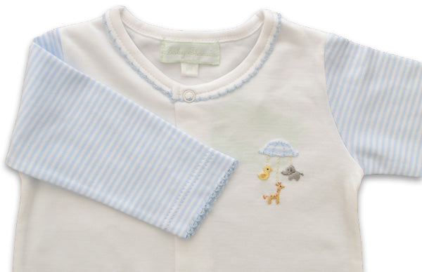 Animal Mobile Baby boy footie