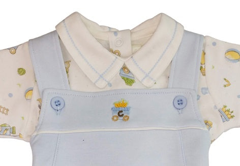 Easter bunny baby boy overall set - Little Threads Inc. Children's Clothing