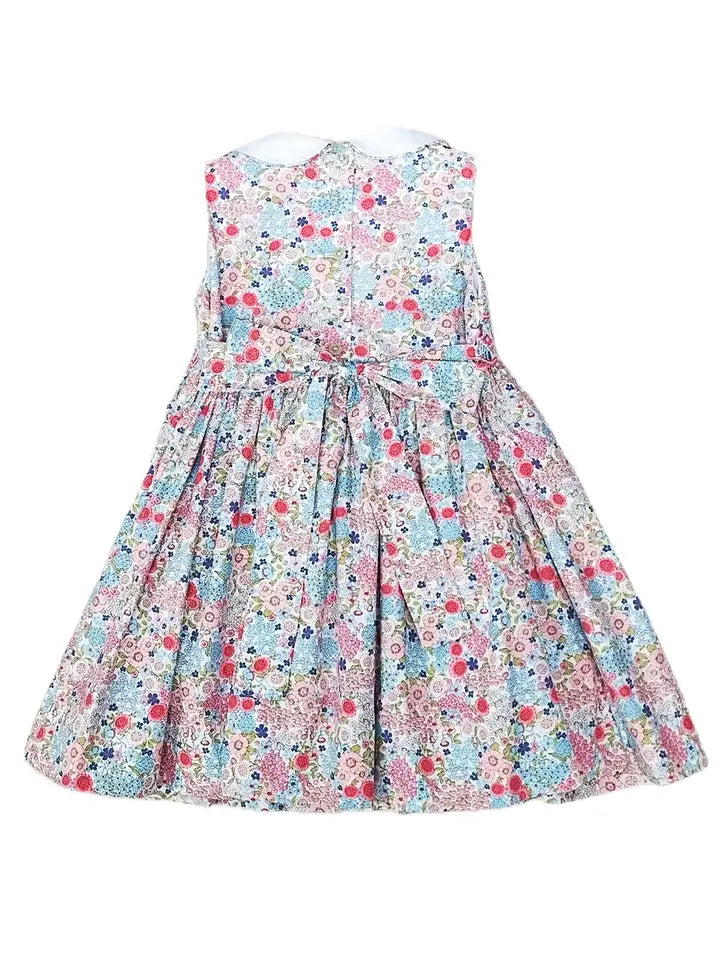 Celine Collection Smocked Dress - Little Threads Inc. Children's Clothing