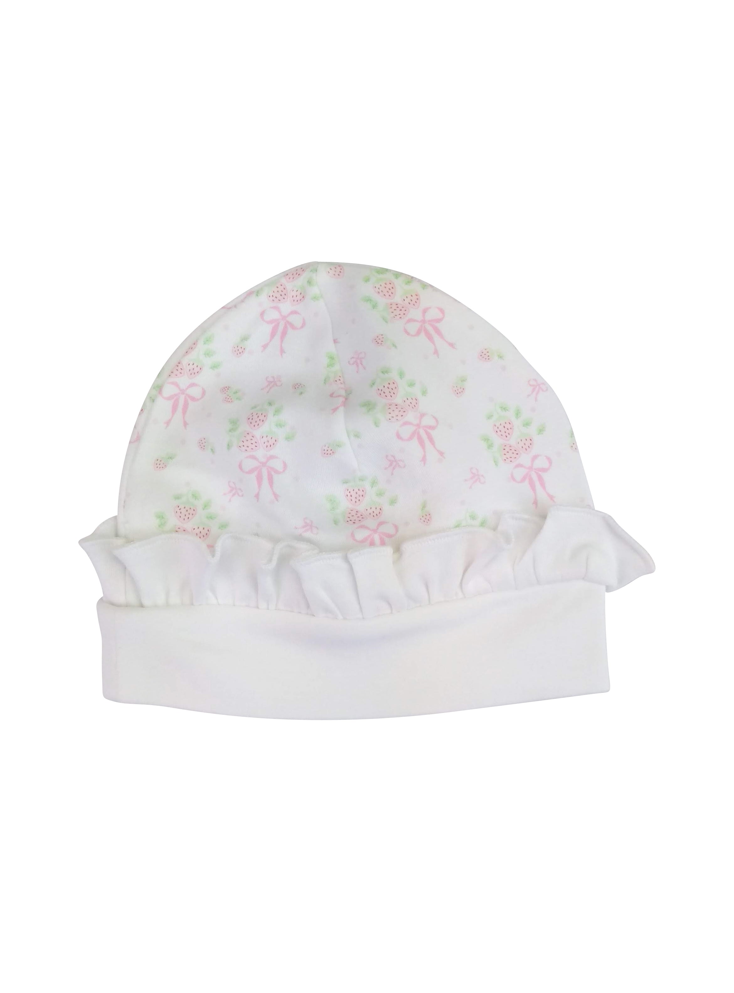 Strawberry print baby hat - Little Threads Inc. Children's Clothing
