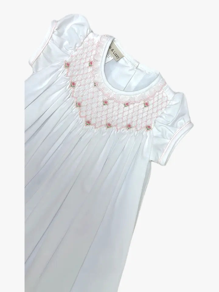 Pink girls daygown - Little Threads Inc. Children's Clothing