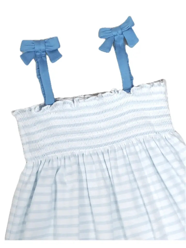 Sailboat Girls Sundress - Little Threads Inc. Children's Clothing