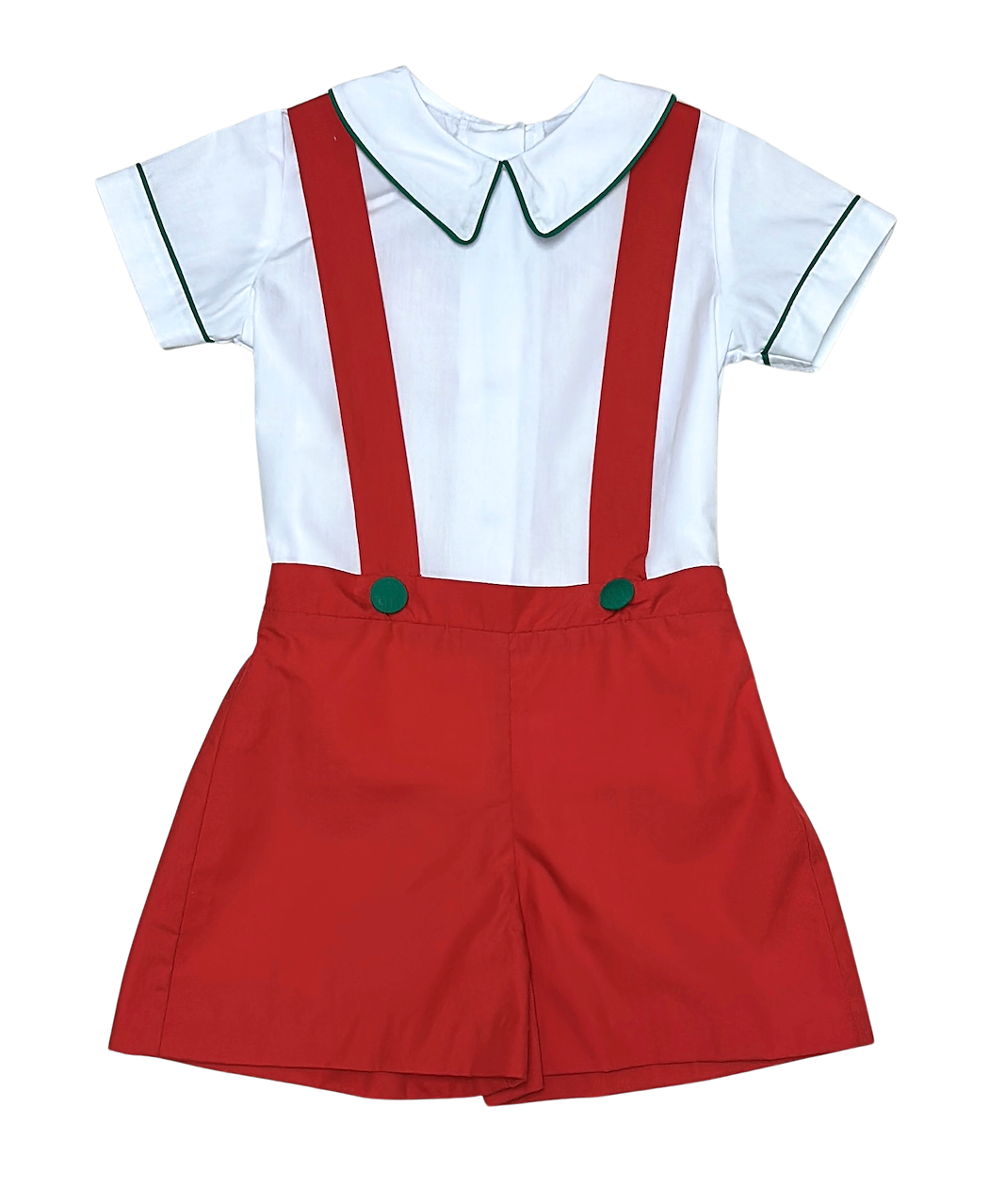 Boy's short set Christmas Hollies