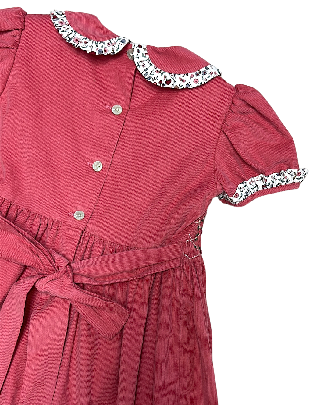 Isabella Hand Smocked Girls Dress