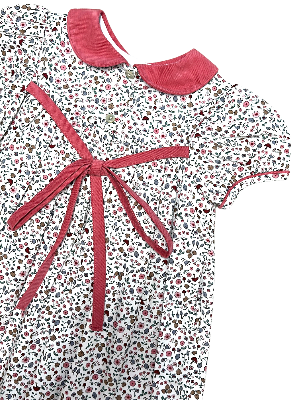 Isabella Floral Print Float Girl's dress - Little Threads Inc. Children's Clothing
