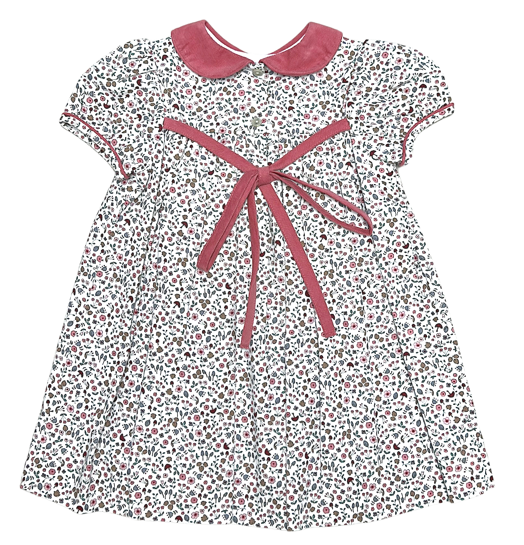 Isabella Floral Print Float Girl's dress - Little Threads Inc. Children's Clothing