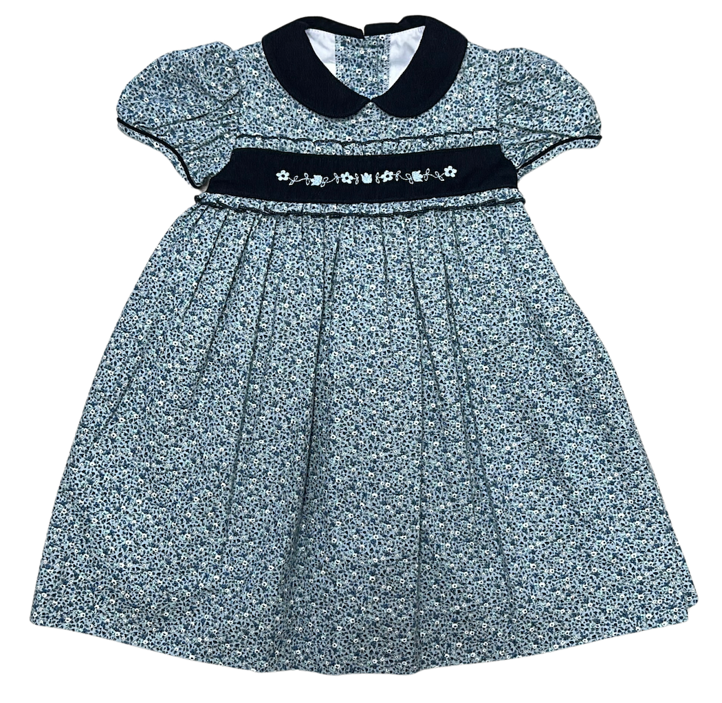 Girl's Classic "London" Dress - Little Threads Inc. Children's Clothing
