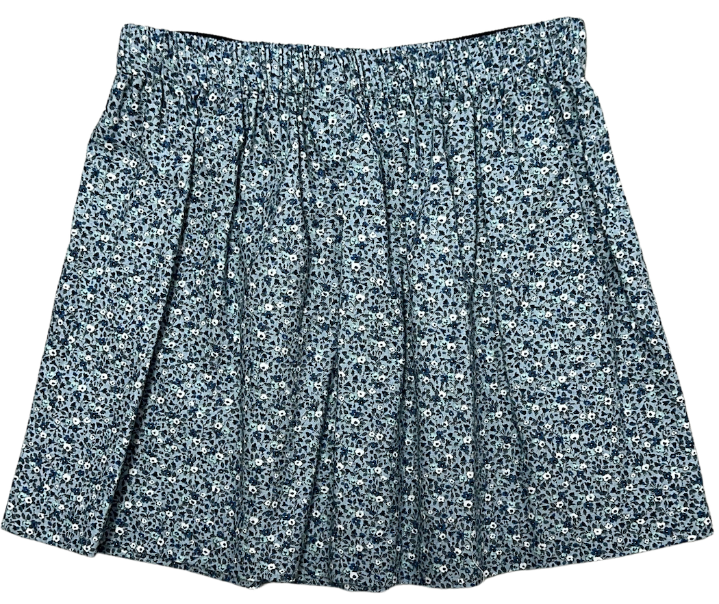 Girls "London" Floral Print Skirt - Little Threads Inc. Children's Clothing