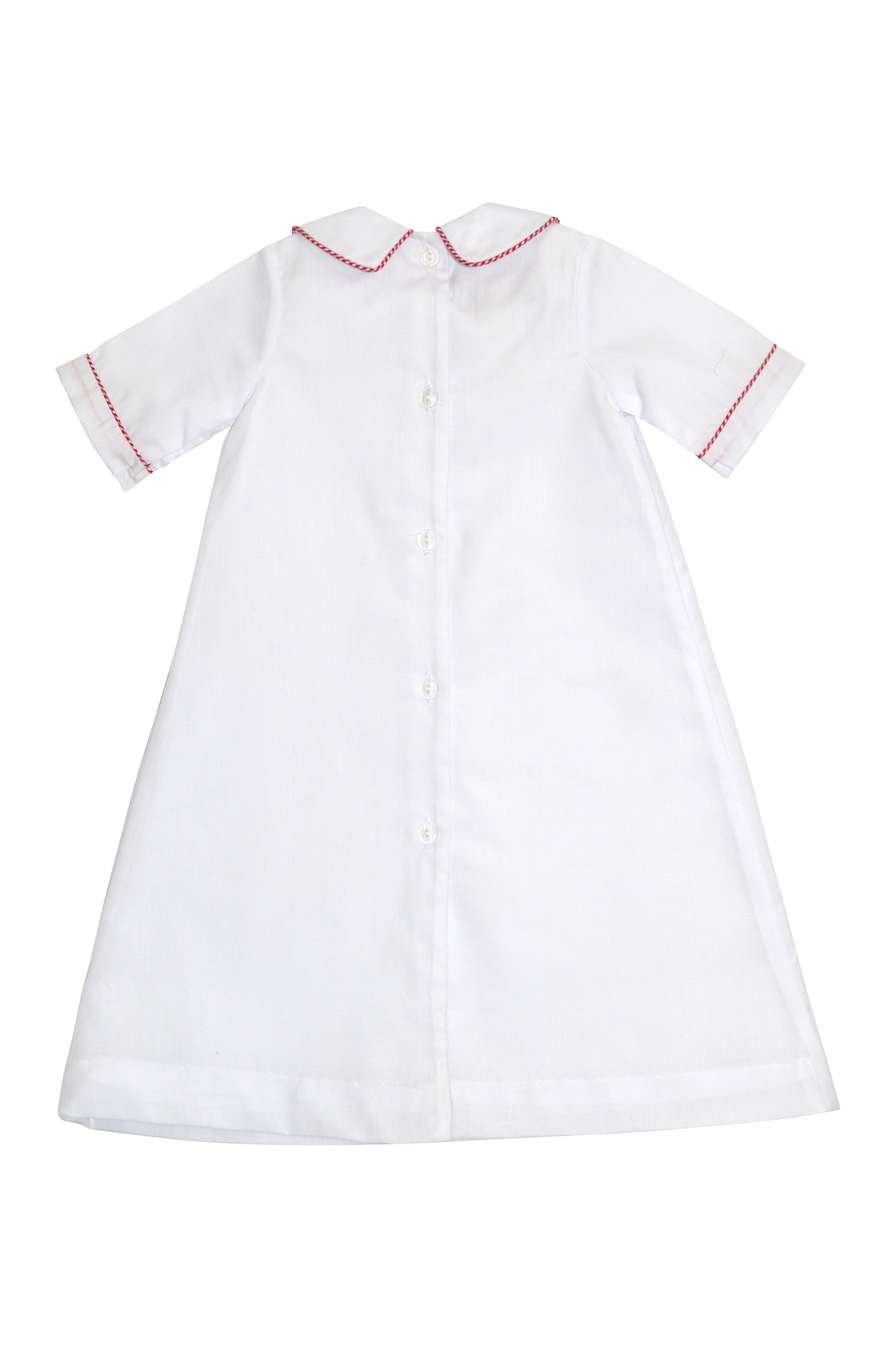 Candy Canes Baby Boys Gowns - Little Threads Inc. Children's Clothing