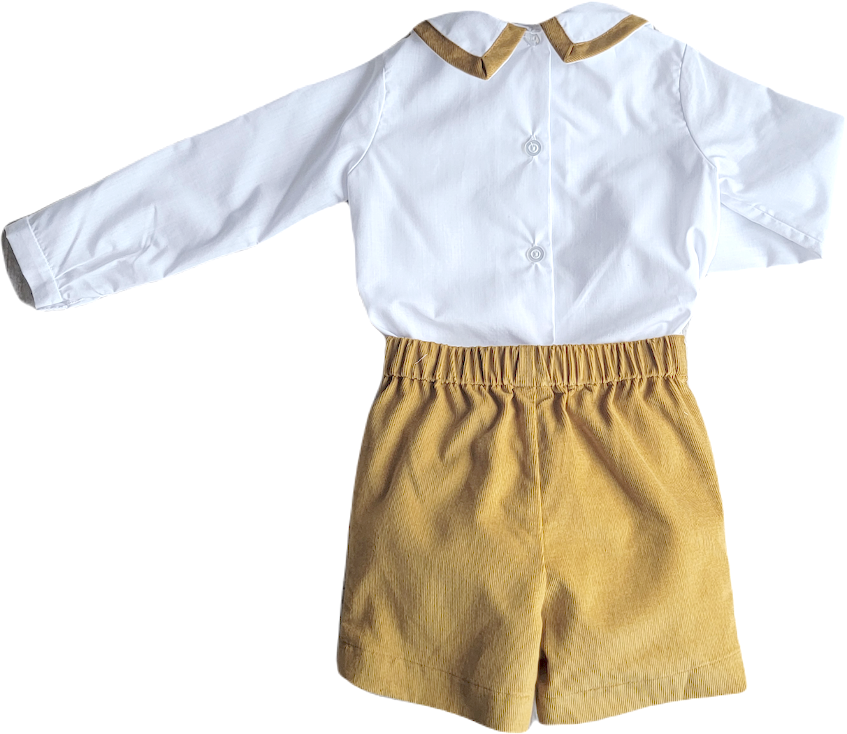 Celine- Boys fall Corduroy short Set