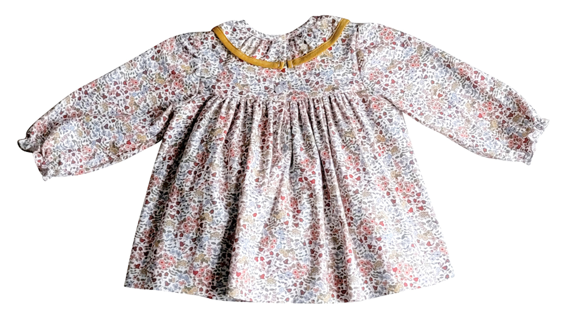 Celine Fall Floral Long Sleeve Bloomer Set