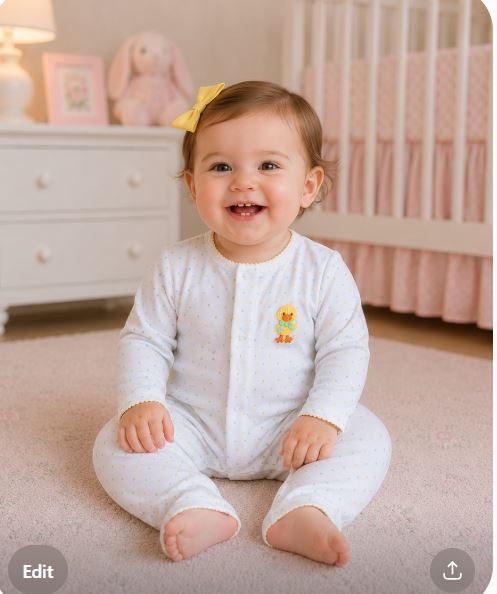 Ducky Polka Dots Baby's Converter