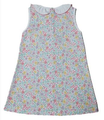 Spring Meadows Collection Girl's ruffled collar dress