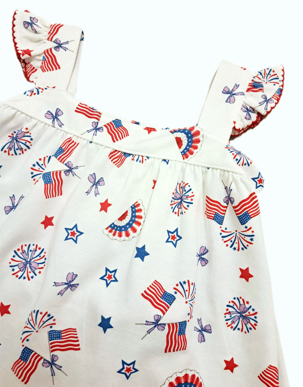 Star Spangled Banner Girls short Set - Little Threads Inc. Children's Clothing