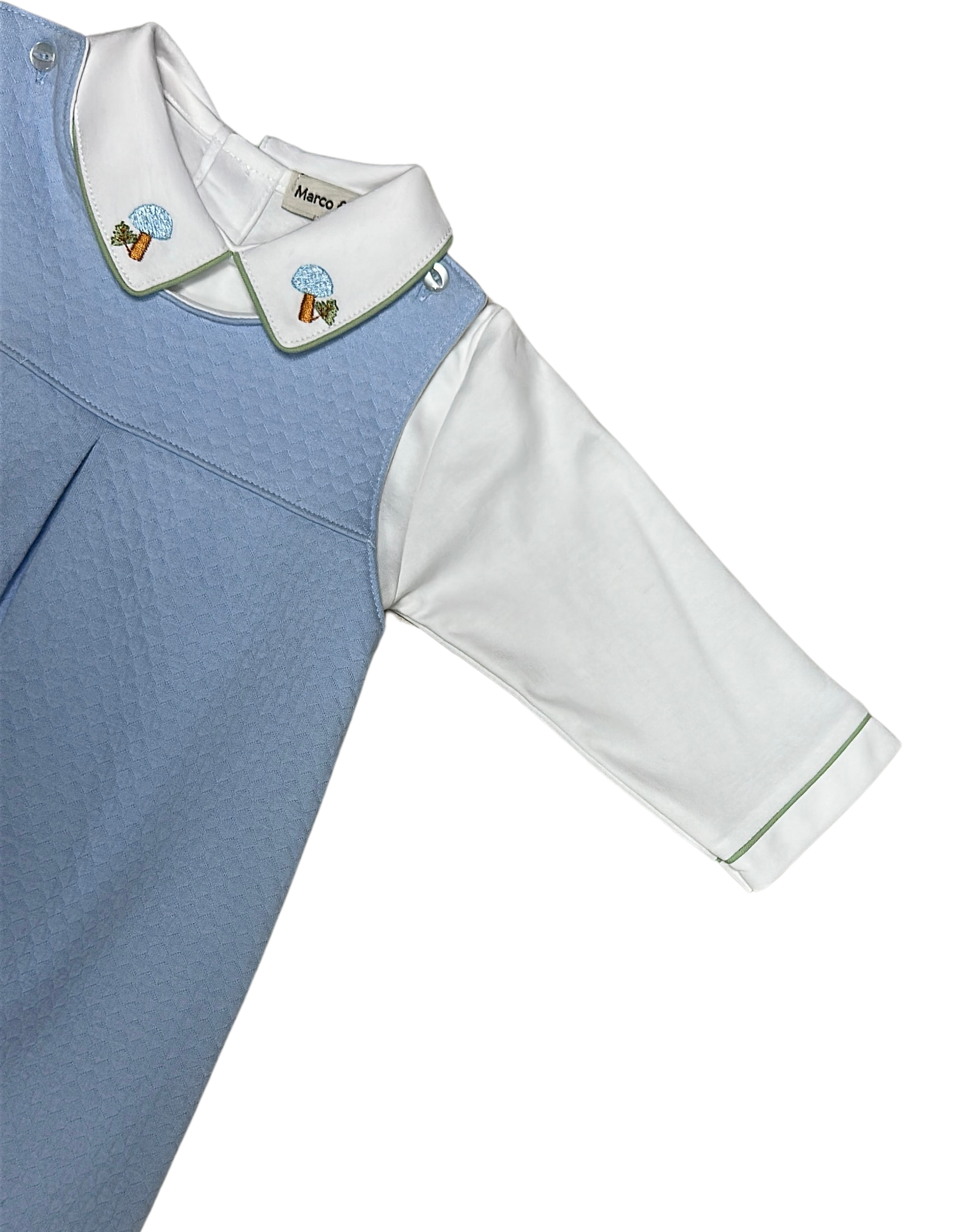 Fall mushrooms Baby Boy Long romper set - Little Threads Inc. Children's Clothing