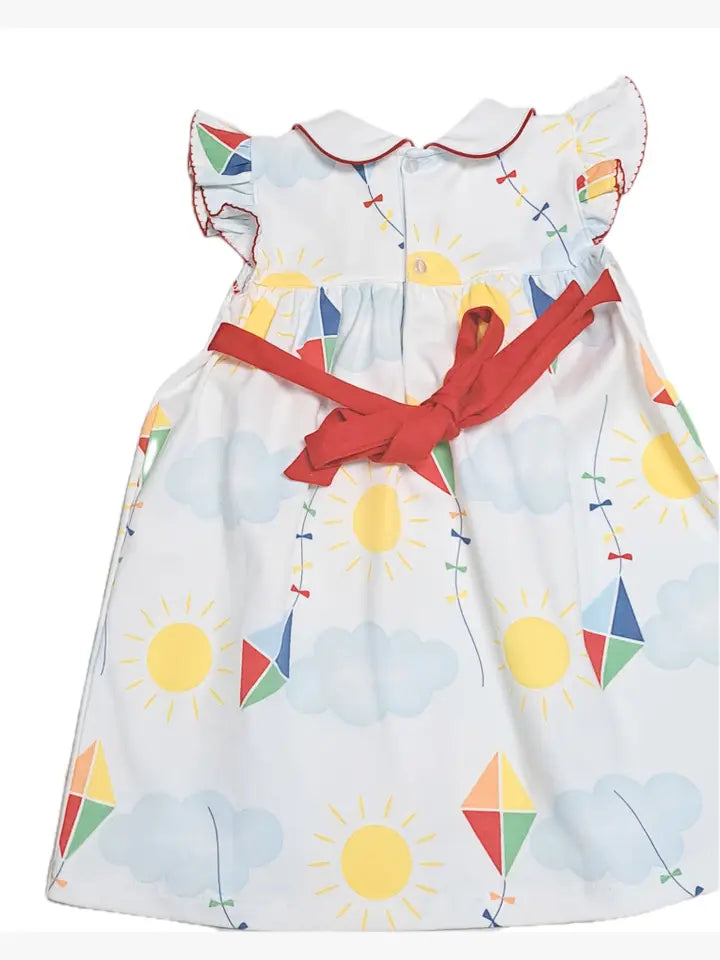 Summer Kites Girl's Float Dress - Little Threads Inc. Children's Clothing