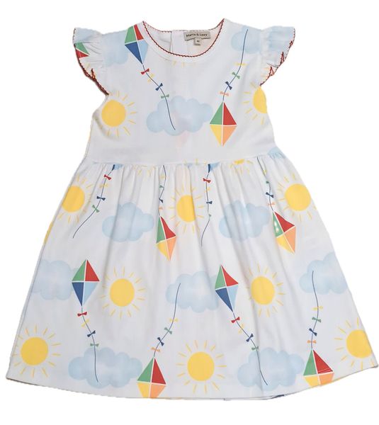 Summer Kites Girls dress - Little Threads Inc. Children's Clothing