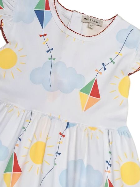 Summer Kites Girls dress - Little Threads Inc. Children's Clothing