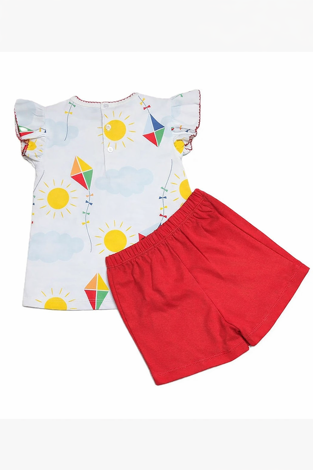 Summer Kites Girl's Short Set - Little Threads Inc. Children's Clothing