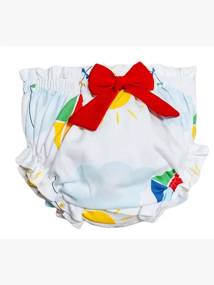 Summer Kites Baby Girl Diaper Set - Little Threads Inc. Children's Clothing