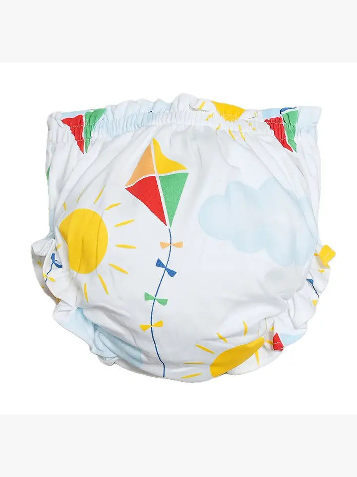 Summer Kites Baby Girl Diaper Set - Little Threads Inc. Children's Clothing