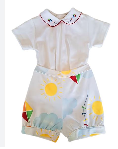 Summer Kites Collection Boys' sun Diaper set