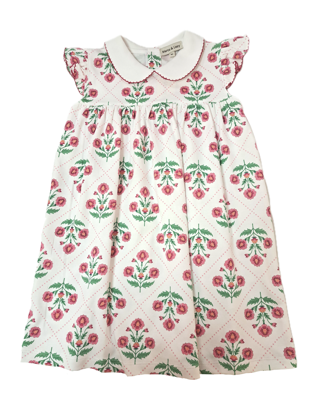Madison Floral Float Girl's Dress - Little Threads Inc. Children's Clothing