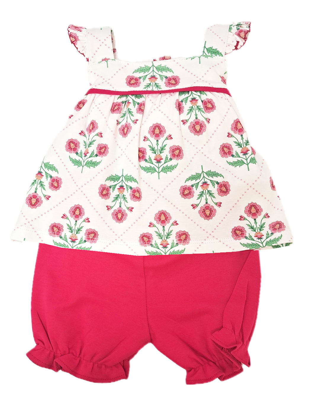 Madison Girl's Bloomer Set
