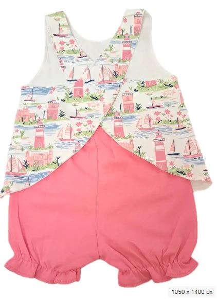 St Bart Collection Girl's Bloomer Sets