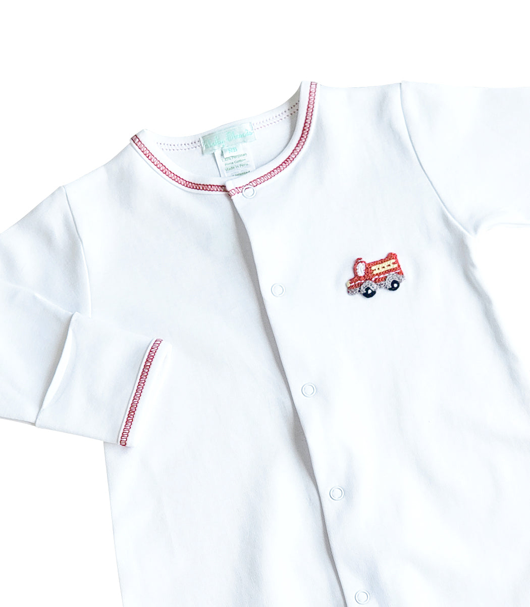 Firetruck Baby Boy Converter - Little Threads Inc. Children's Clothing