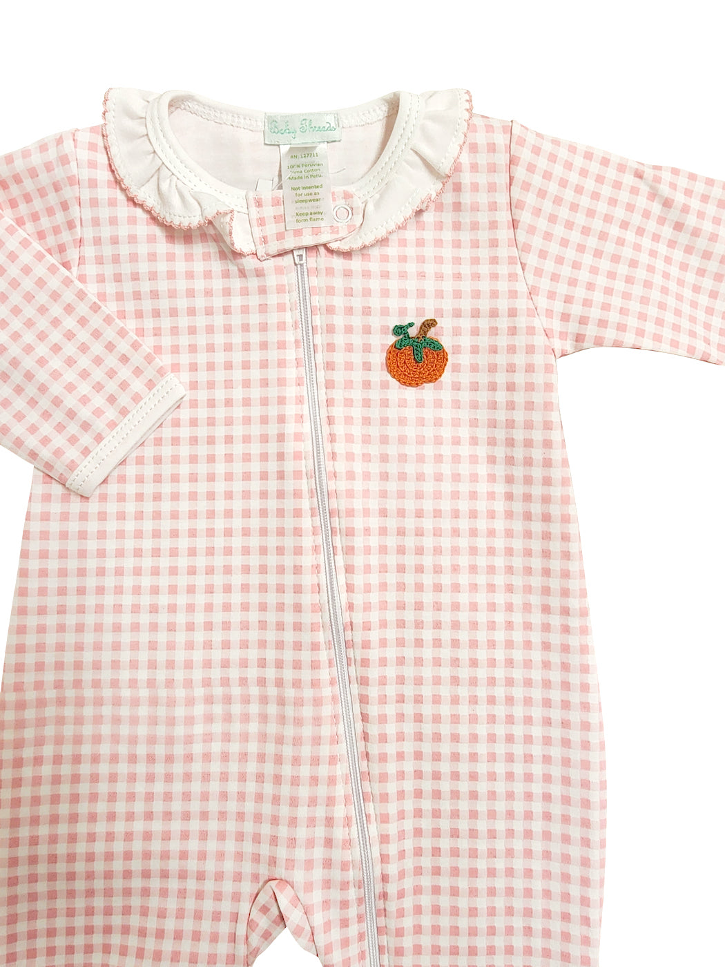 Baby Girl's Fall Pumpkins Collection Footie - Little Threads Inc. Children's Clothing