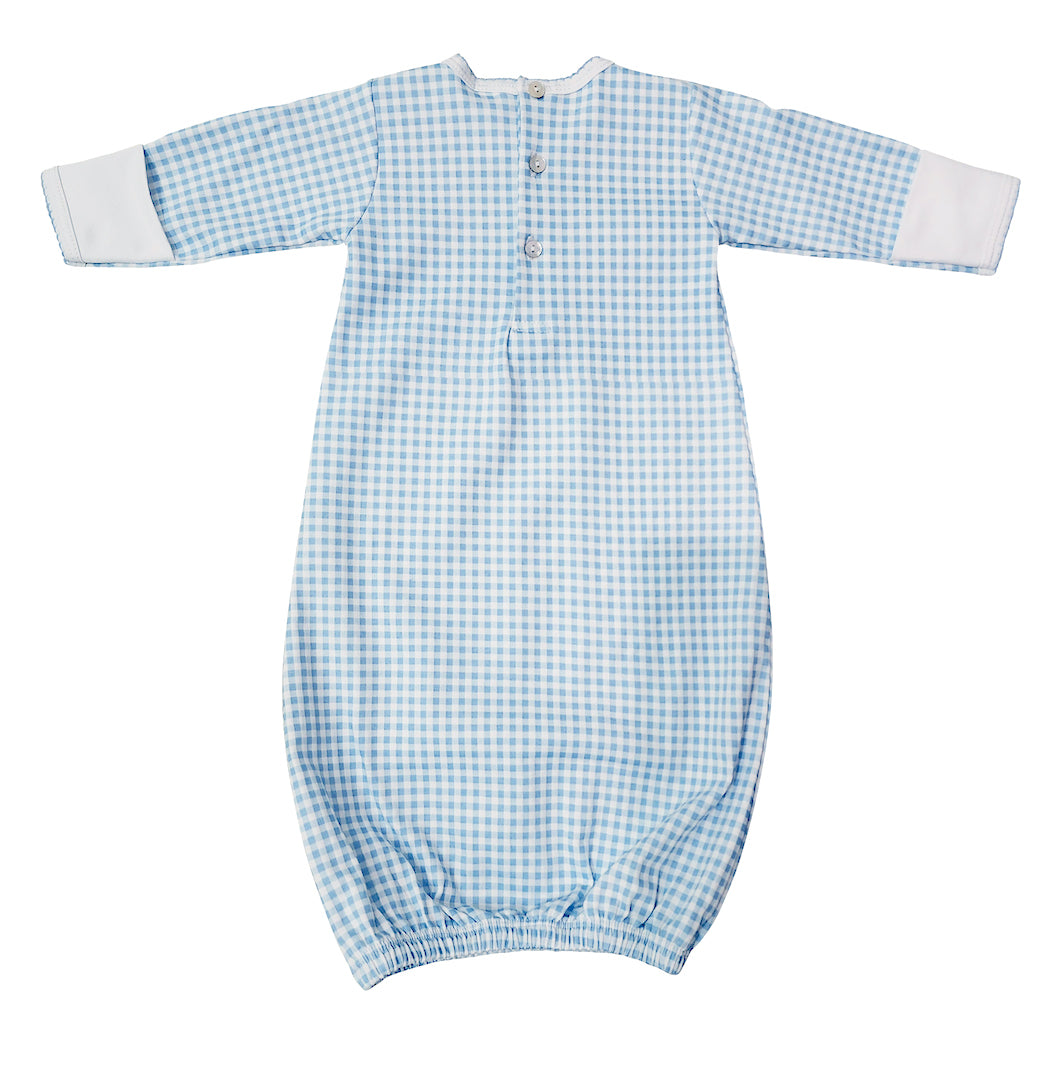 Baby Boy's "Fall Pumpkins Collection" Gown - Little Threads Inc. Children's Clothing