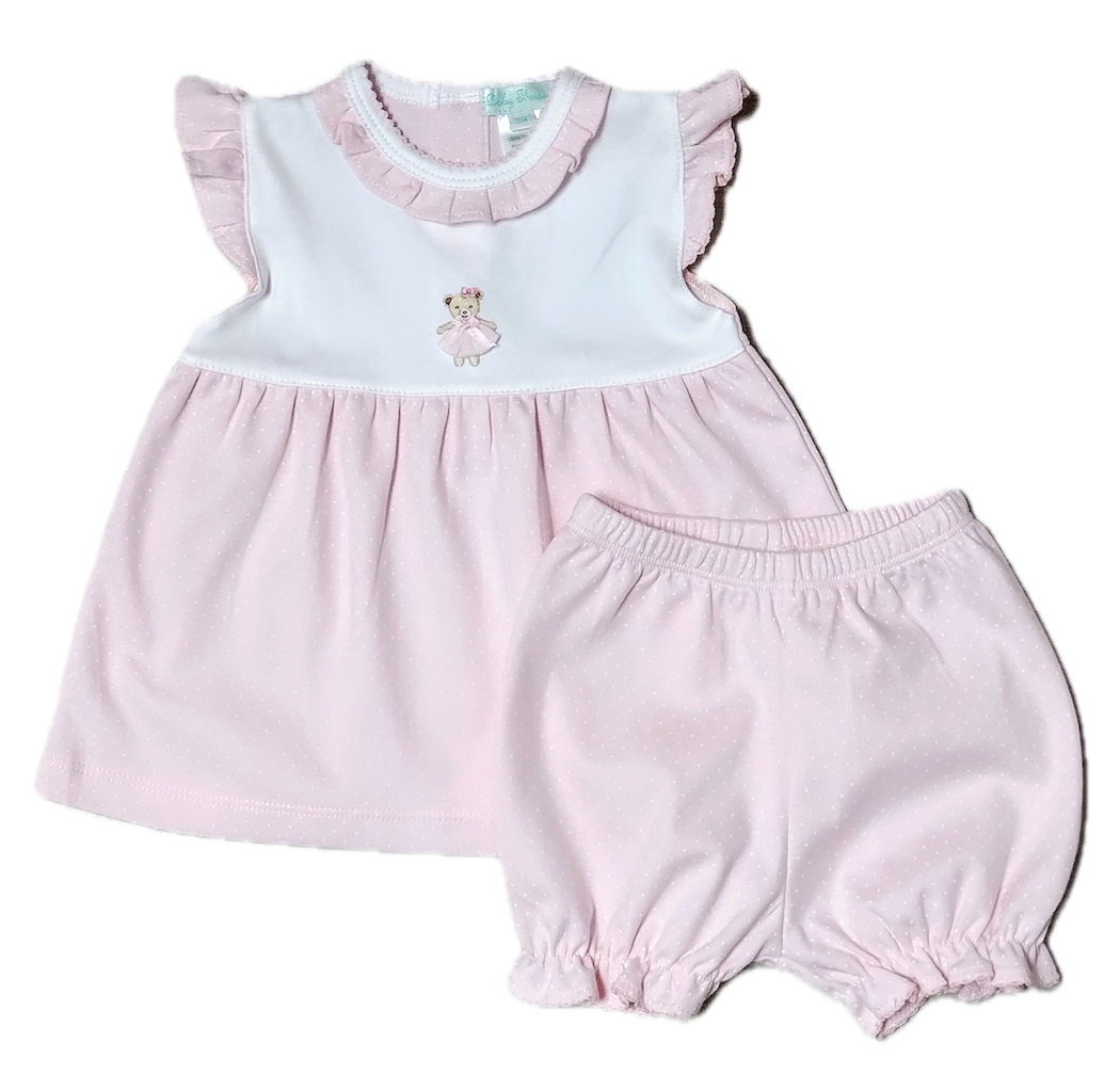Ballerina Bear Dress Set - Little Threads Inc. Children's Clothing