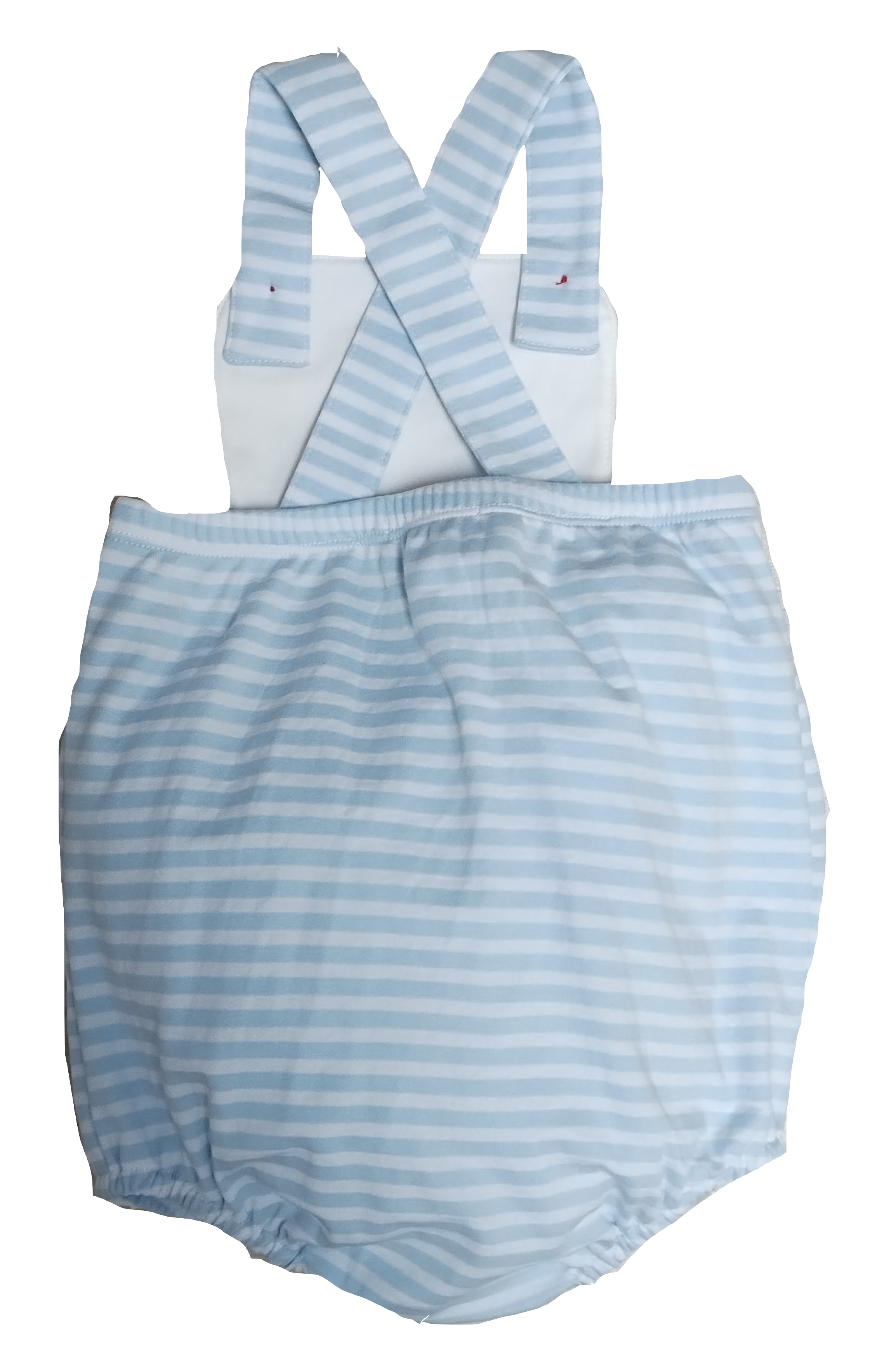 Baseball Applique Boy's Romper - Little Threads Inc. Children's Clothing