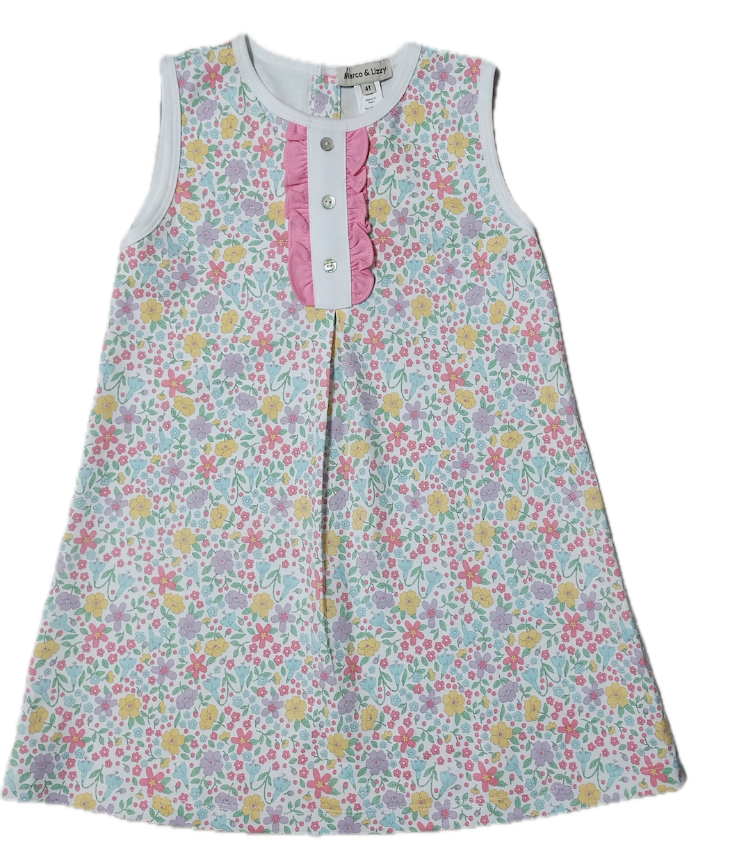 Girl's Ruffle A-line dress Spring Meadows Collection - Little Threads Inc. Children's Clothing