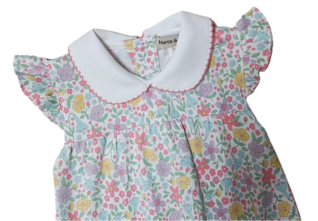 Baby Romper Spring Meadows Collection - Little Threads Inc. Children's Clothing
