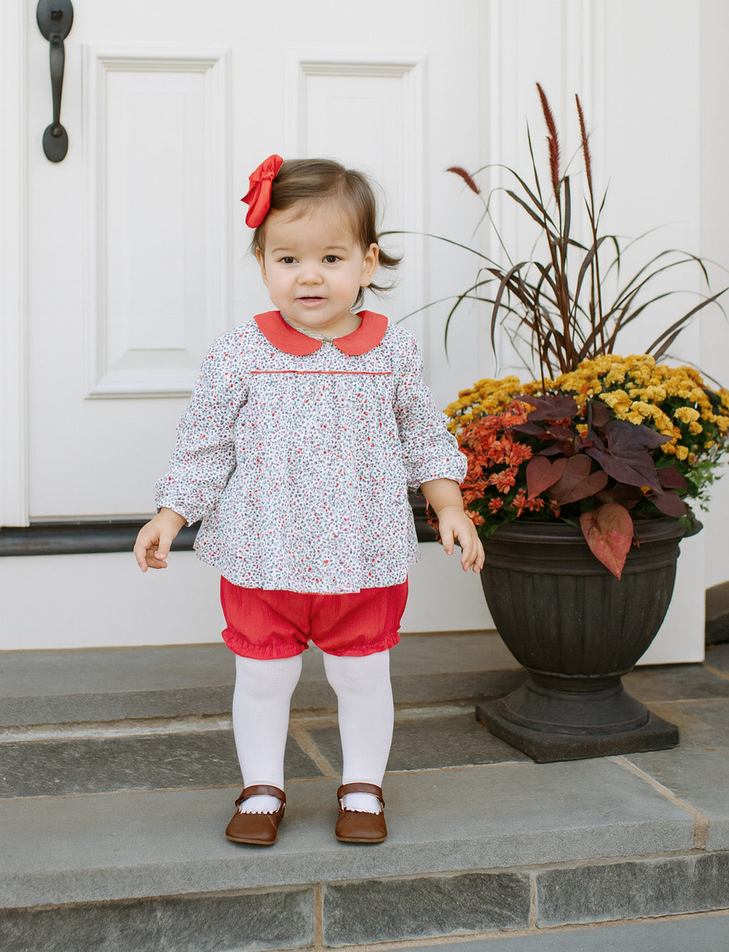 Isabella Fall Baby Girl's Bloomer set