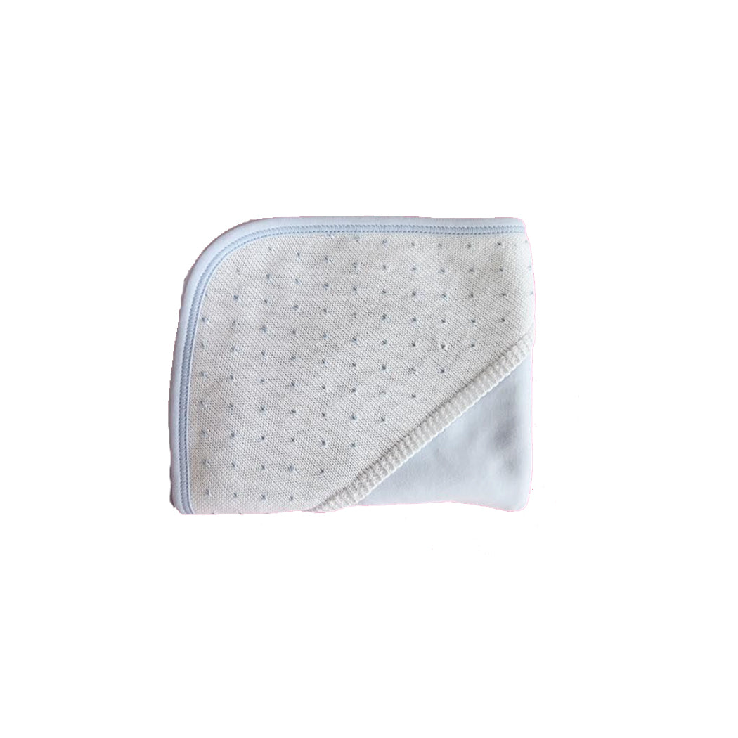 Baby Boy Knitted Blanket - Little Threads Inc. Children's Clothing