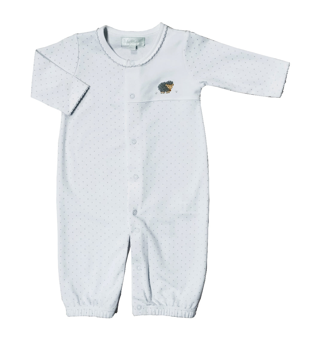Baby's "Sheep" Unisex Pima Cotton Converter - Little Threads Inc. Children's Clothing