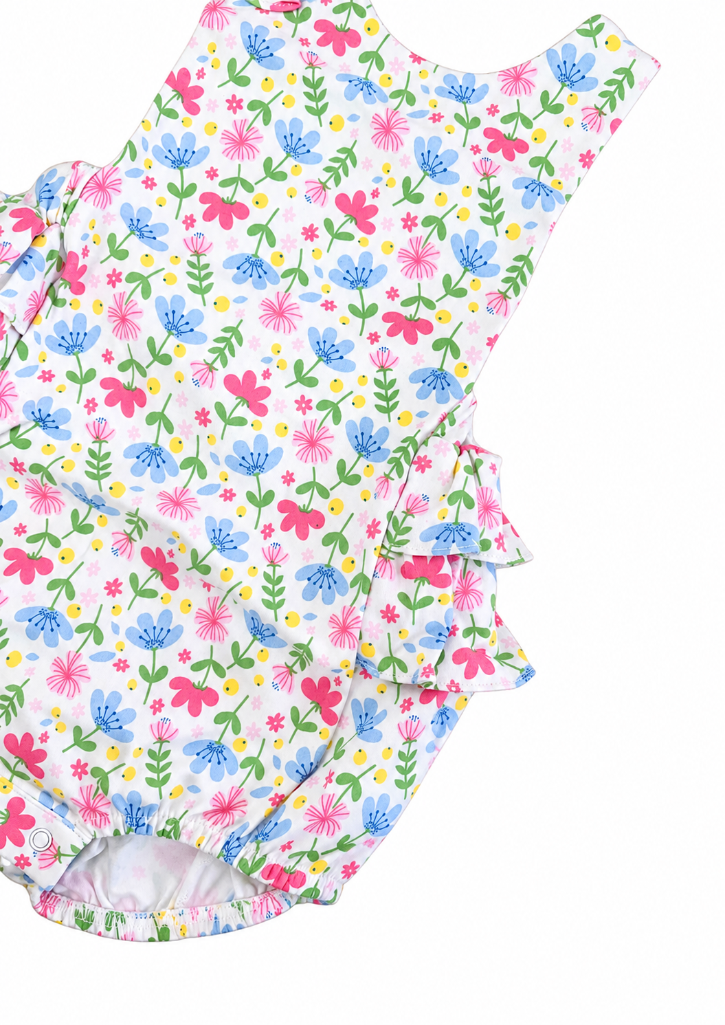 Palm Beach Girls Sunsuit and Sunhat Set - Little Threads Inc. Children's Clothing
