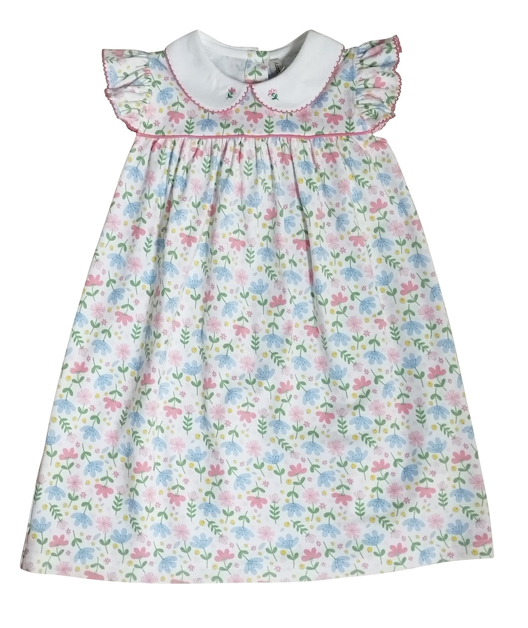 Girl's "Palm Beach" Float Dress - Little Threads Inc. Children's Clothing