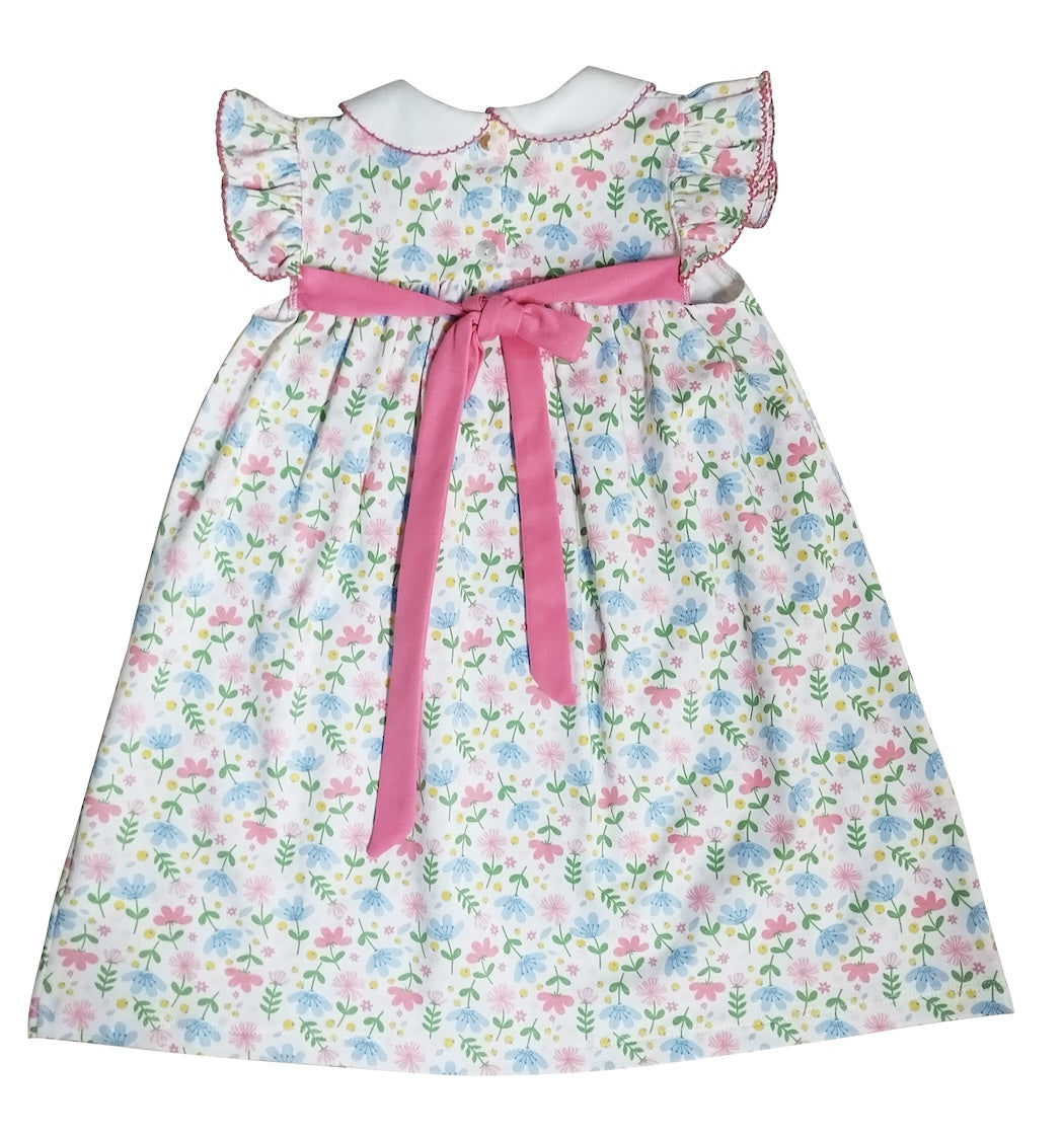 Girl's "Palm Beach" Float Dress - Little Threads Inc. Children's Clothing