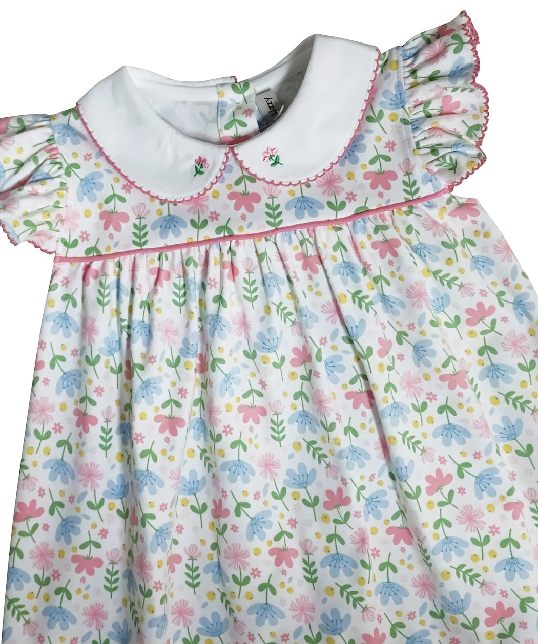 Girl's "Palm Beach" Float Dress - Little Threads Inc. Children's Clothing
